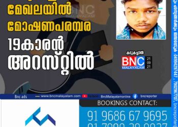 കറുകച്ചാൽ മേഖലയിൽ മോ​ഷ​ണപരമ്പര: 19കാരൻ അറസ്​റ്റിൽ