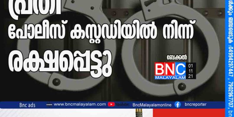 പീഡനകേസിലെ പ്രതി പോലീസ് കസ്റ്റഡിയിൽ നിന്ന് രക്ഷപ്പെട്ടു