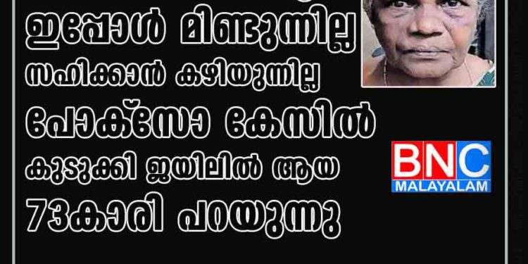 മകന്‍ പോലും ഇപ്പോള്‍ മിണ്ടുന്നില്ല; സഹിക്കാന്‍ കഴിയുന്നില്ല; പോക്‌സോ കേസില്‍ കുടുക്കി ജയിലില്‍ ആയ 73കാരി പറയുന്നു