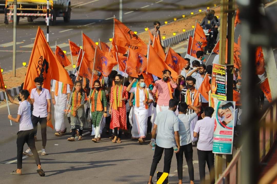 കണ്ണൂർ സർവകലാശാല കോളേജ് യൂണിയൻ തിരഞ്ഞെടുപ്പ് കാസർകോട്  ജില്ലയിൽ എബിവിപിക്ക് ഉജ്വല  വിജയം