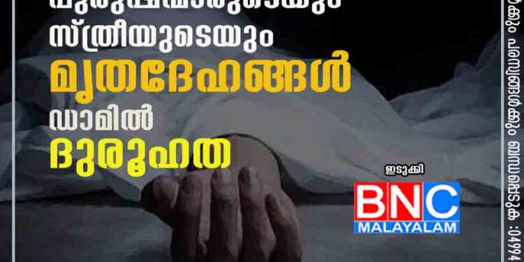 ഇടുക്കിയിൽ രണ്ട് പുരുഷന്മാരുടെയും സ്ത്രീയുടെയും മൃതദേഹങ്ങൾ ഡാമിൽ, ദുരൂഹത