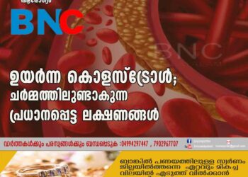 ഉയർന്ന കൊളസ്ട്രോൾ; ചർമ്മത്തിലുണ്ടാകുന്ന പ്രധാനപ്പെട്ട ലക്ഷണങ്ങൾ