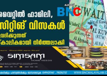 കുവൈറ്റിൽ ഫാമിലി, വിസിറ്റിങ് വിസകൾ അനുവദിക്കുന്നത് താത്കാലികമായി നിർത്തലാക്കി