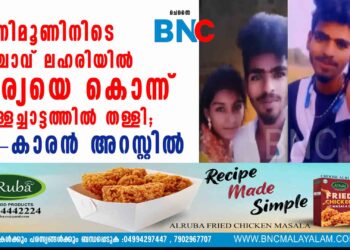 ഹണിമൂണിനിടെ കഞ്ചാവ് ലഹരിയില്‍ ഭാര്യയെ കൊന്ന് വെള്ളച്ചാട്ടത്തില്‍ തള്ളി; 22-കാരന്‍ അറസ്റ്റില്‍