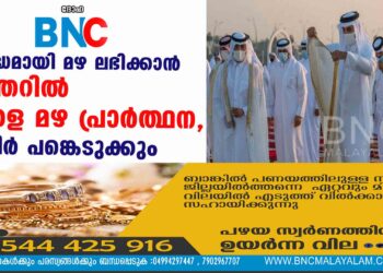 സമൃദ്ധമായി മഴ ലഭിക്കാൻ ഖത്തറിൽ നാളെ മഴ പ്രാർത്ഥന, അമീർ പങ്കെടുക്കും