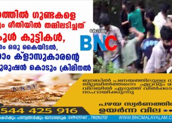 നഗരത്തിൽ ഗുണ്ടകളെ വെല്ലും രീതിയിൽ തമ്മിലടിച്ചത് സ്കൂൾ കുട്ടികൾ, കാരണം ഒരു കൈയിടൽ, പത്താം ക്ളാസുകാരന്റെ വീരപുരുഷൻ കൊടും ക്രിമിനൽ