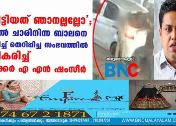 'ചവിട്ടിയത് ഞാനല്ലല്ലോ'; കാറിൽ ചാരിനിന്ന ബാലനെ തൊഴിച്ച് തെറിപ്പിച്ച സംഭവത്തിൽ പ്രതികരിച്ച് സ്പീക്കർ  എ  എൻ  ഷംസീർ