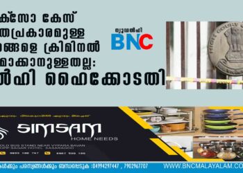 പോക്‌സോ കേസ് സമ്മതപ്രകാരമുള്ള ബന്ധങ്ങളെ ക്രിമിനല്‍ കുറ്റമാക്കാനുള്ളതല്ല: ഡല്‍ഹി ഹൈക്കോടതി