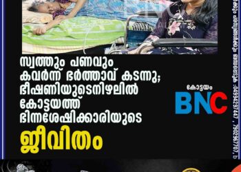 സ്വത്തും പണവും കവര്‍ന്ന് ഭര്‍ത്താവ് കടന്നു; ഭീഷണിയുടെനിഴലില്‍ കോട്ടയത്ത്‌ ഭിന്നശേഷിക്കാരിയുടെ ജീവിതം