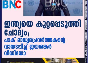 ഇന്ത്യയെ കുറ്റപ്പെടുത്തി ചോദ്യം; പാക് മാദ്ധ്യമപ്രവർത്തകന്റെ വായടപ്പിച്ച് ജയശങ്കർ,​ വീഡിയോ