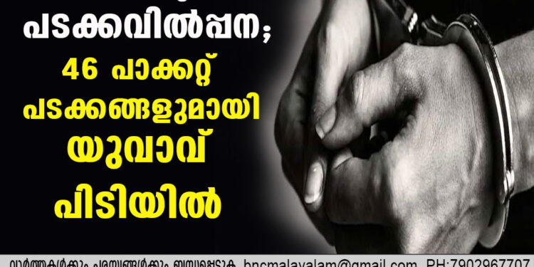 അനധികൃത പടക്കവിൽപ്പന; 46 പാക്കറ്റ് പടക്കങ്ങളുമായി യുവാവ് പിടിയിൽ