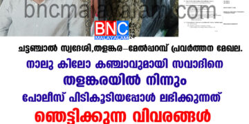 ചട്ടഞ്ചാൽ സ്വദേശി,തളങ്കര -മേൽപ്പറമ്പ് പ്രവർത്തന മേഖല. നാലു കിലോ കഞ്ചാവുമായി സവാദിനെ തളങ്കരയിൽ നിന്നും പോലീസ് പിടികൂടിയപ്പോൾ ലഭിക്കുന്നത് ഞെട്ടിക്കുന്ന വിവരങ്ങൾ.